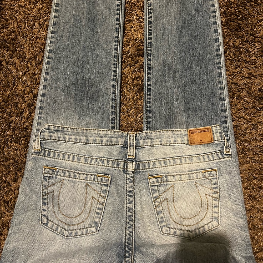 True Religion Light Blue Denim Jeans
